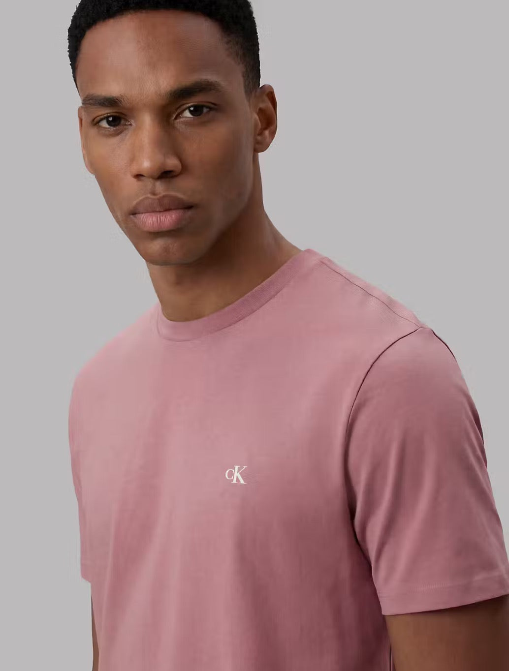 Calvin Klein Micro Logo T-Shirt in Pink