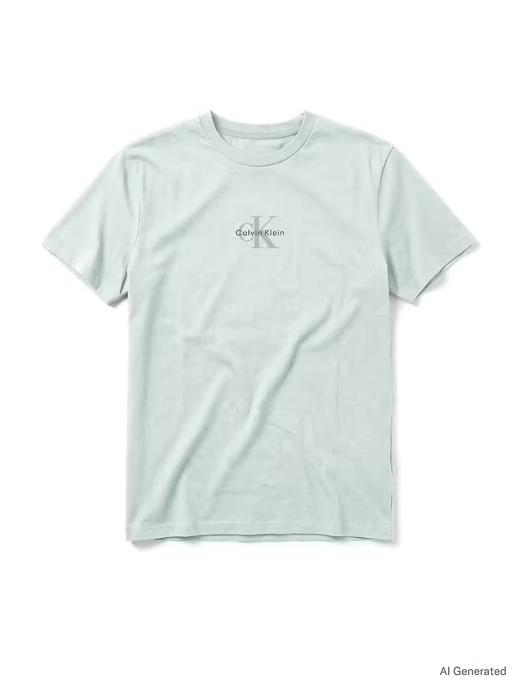 Calvin Klein Monogram Logo T-Shirt - Mint Green