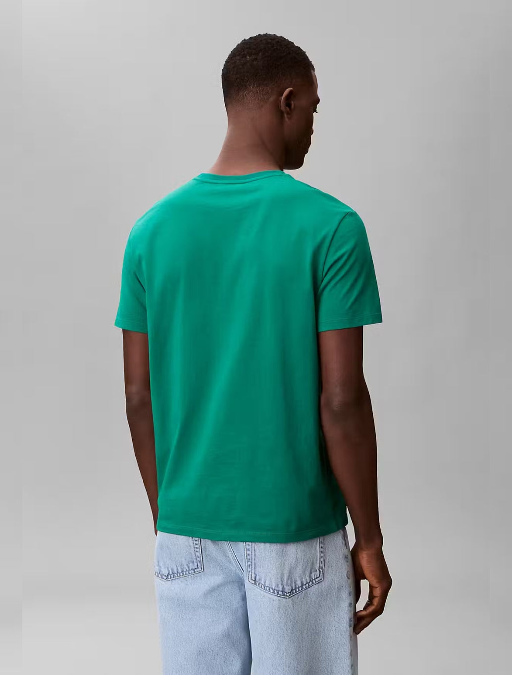 Calvin Klein Monogram Badge T-Shirt - Green