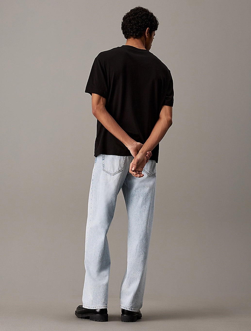Calvin Klein - Monogram Photo Print T-Shirt - Black