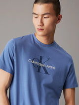 Calvin Klein - Heroes Monogram T-Shirt - Denim Light Blue