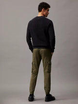 Calvin Klein - Skinny Washed Cargo Pants - Khaki