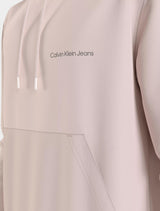 Calvin Klein - Cotton Terry Hoodie - Light Pink