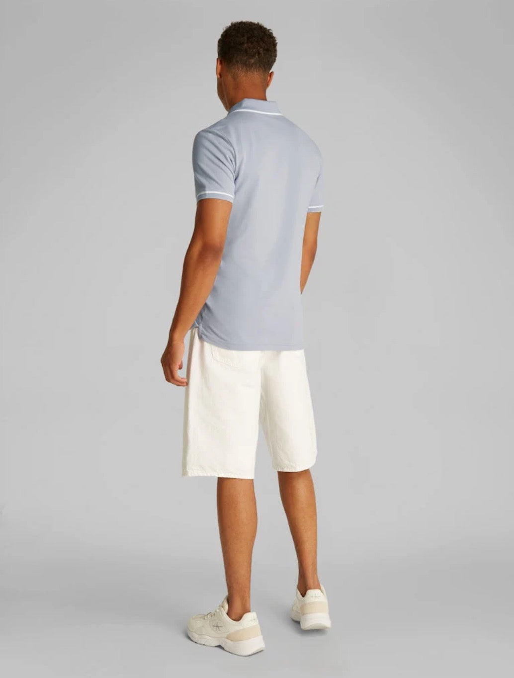 Calvin Klein - Tipping Slim Polo Shirt - Lavender