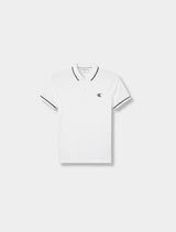 Calvin Klein - Tipping Slim Polo Shirt - White