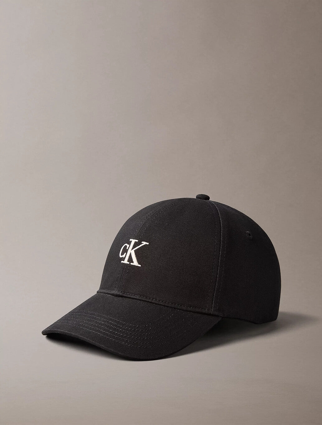 Calvin Klein Twill Logo Cap in Black