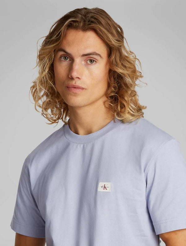 Calvin Klein - Woven Label T-Shirt - Light Purple