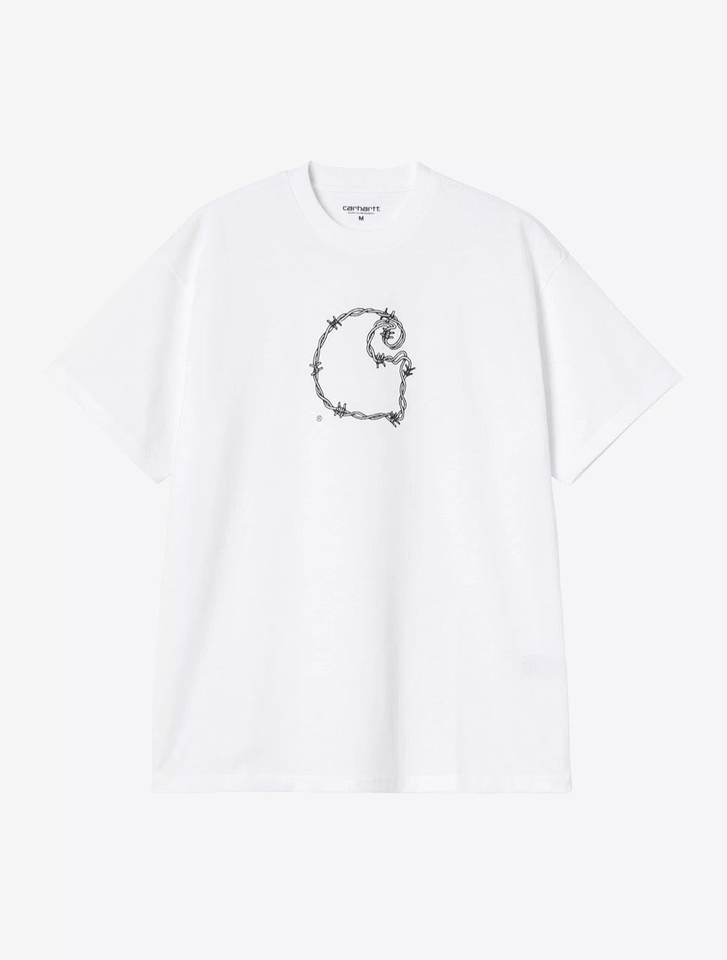 Carhartt WIP - S/S Barbwire C T-Shirt - White