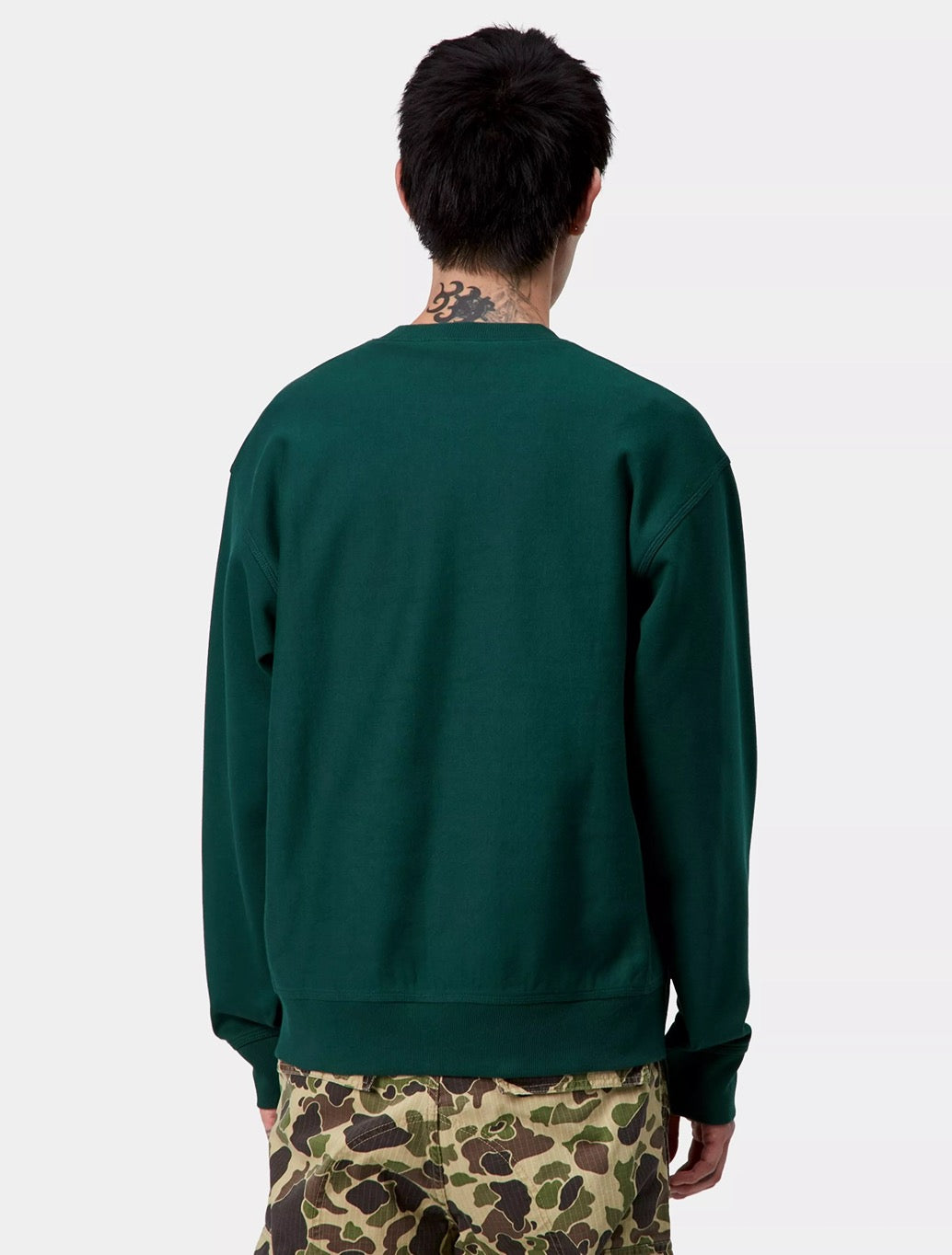 Carhartt WIP - American Script Sweatshirt - Dark Green