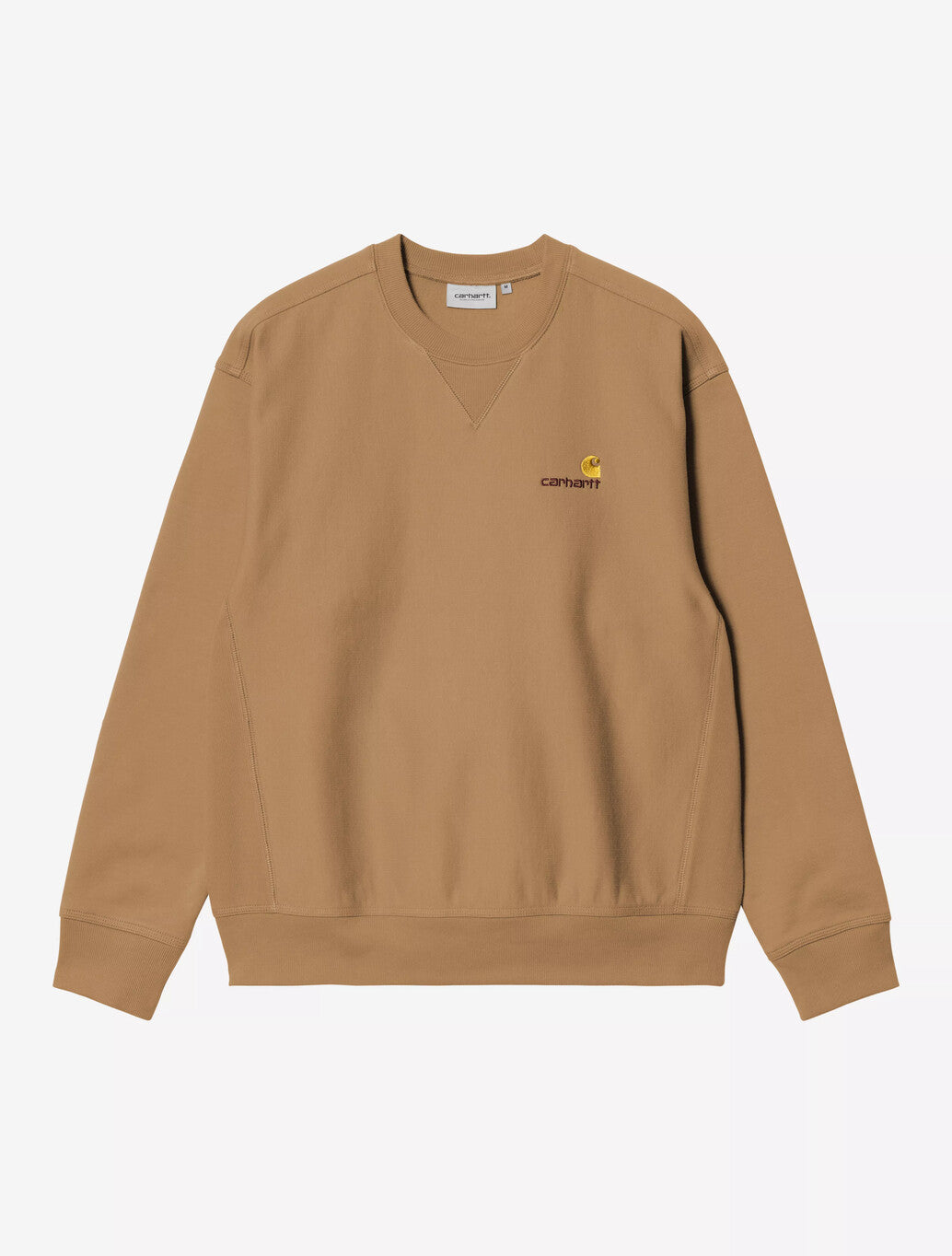 Carhartt WIP American Script Sweatshirt in Camel