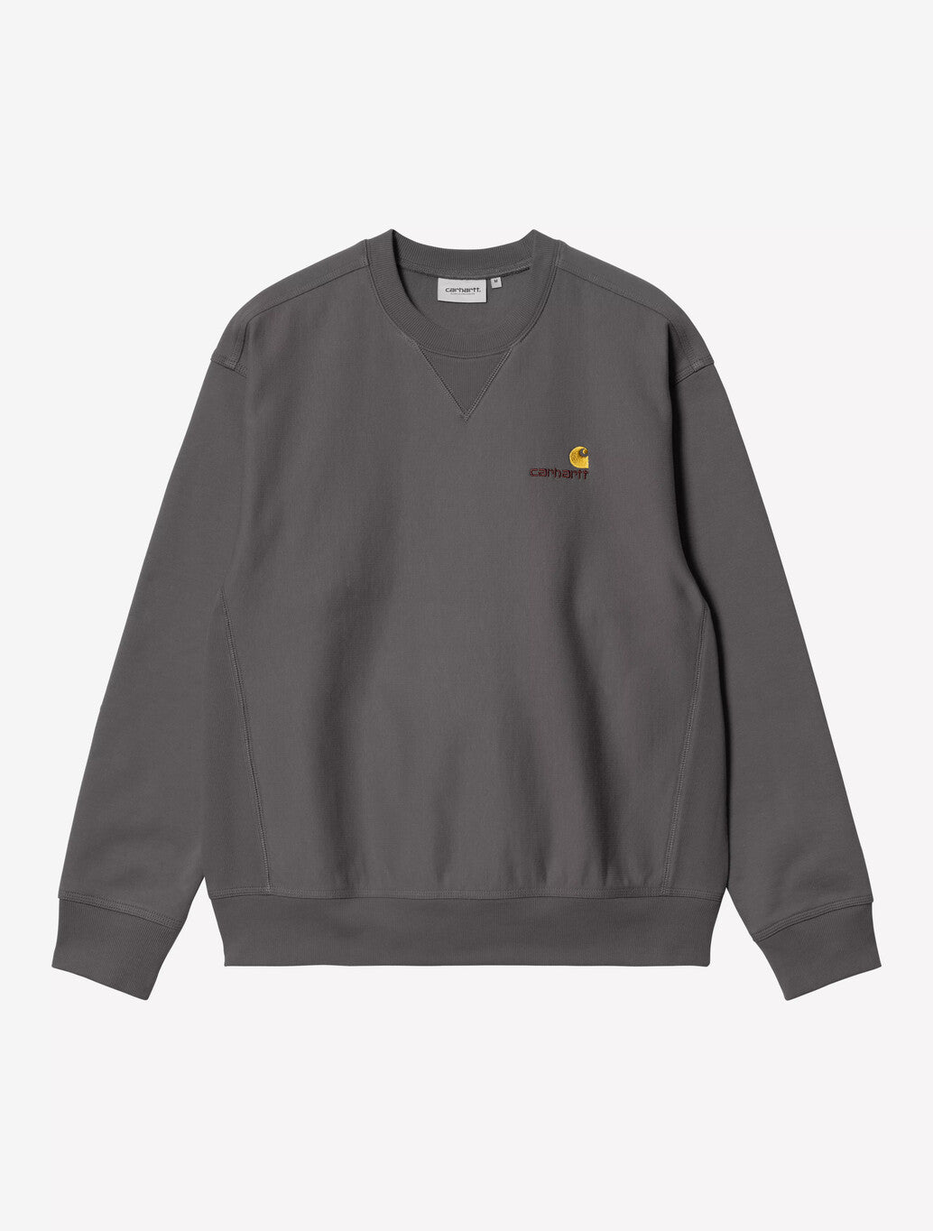 Carhartt WIP American Script Sweatshirt in Charcoal