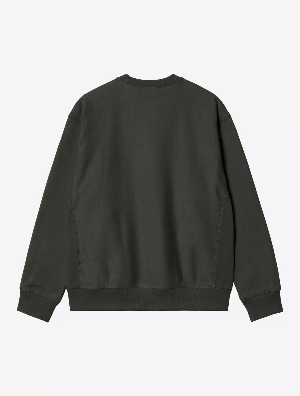 Carhartt WIP American Script Sweatshirt in Dark Green