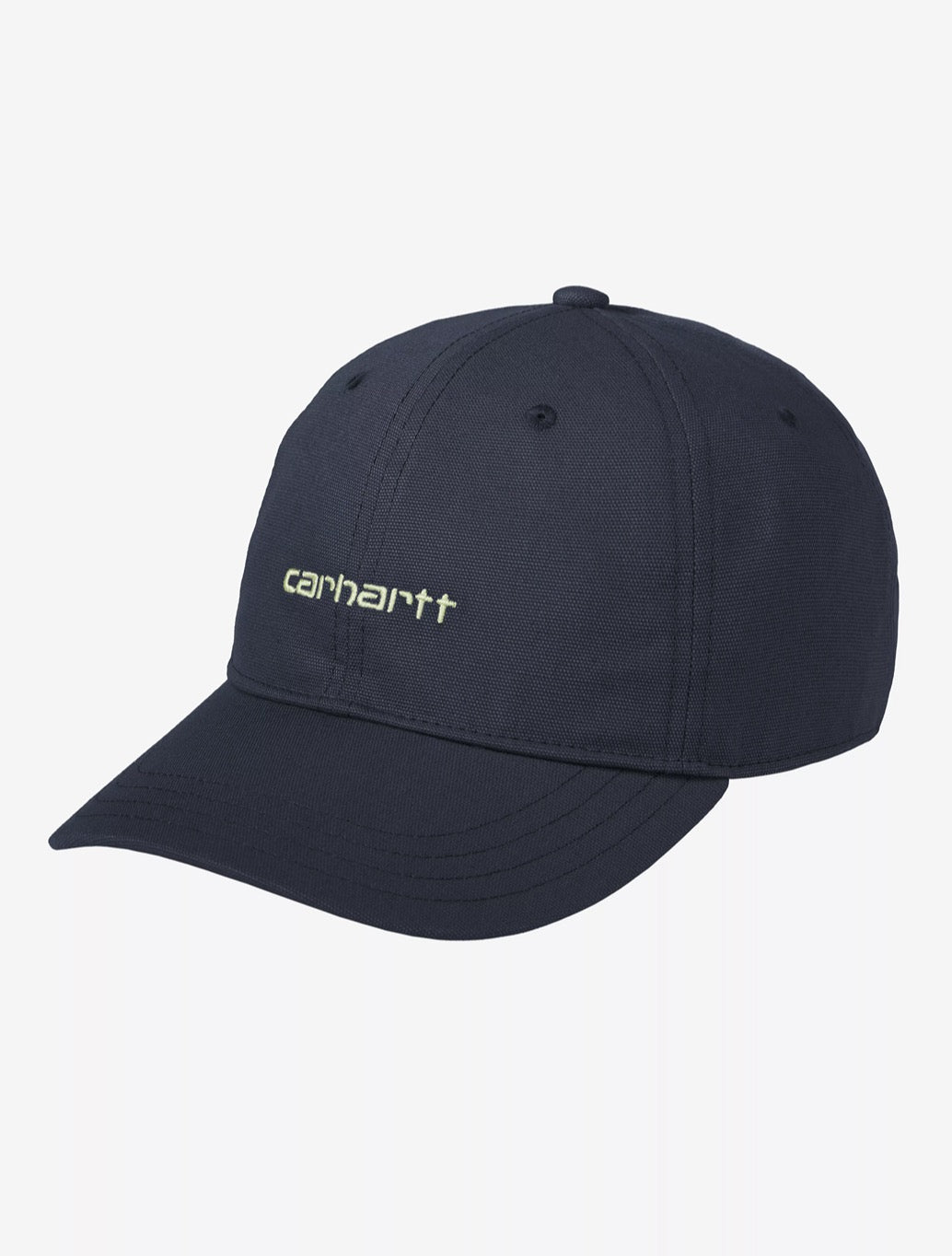 Carhartt WIP Canvas Script Cap - Navy