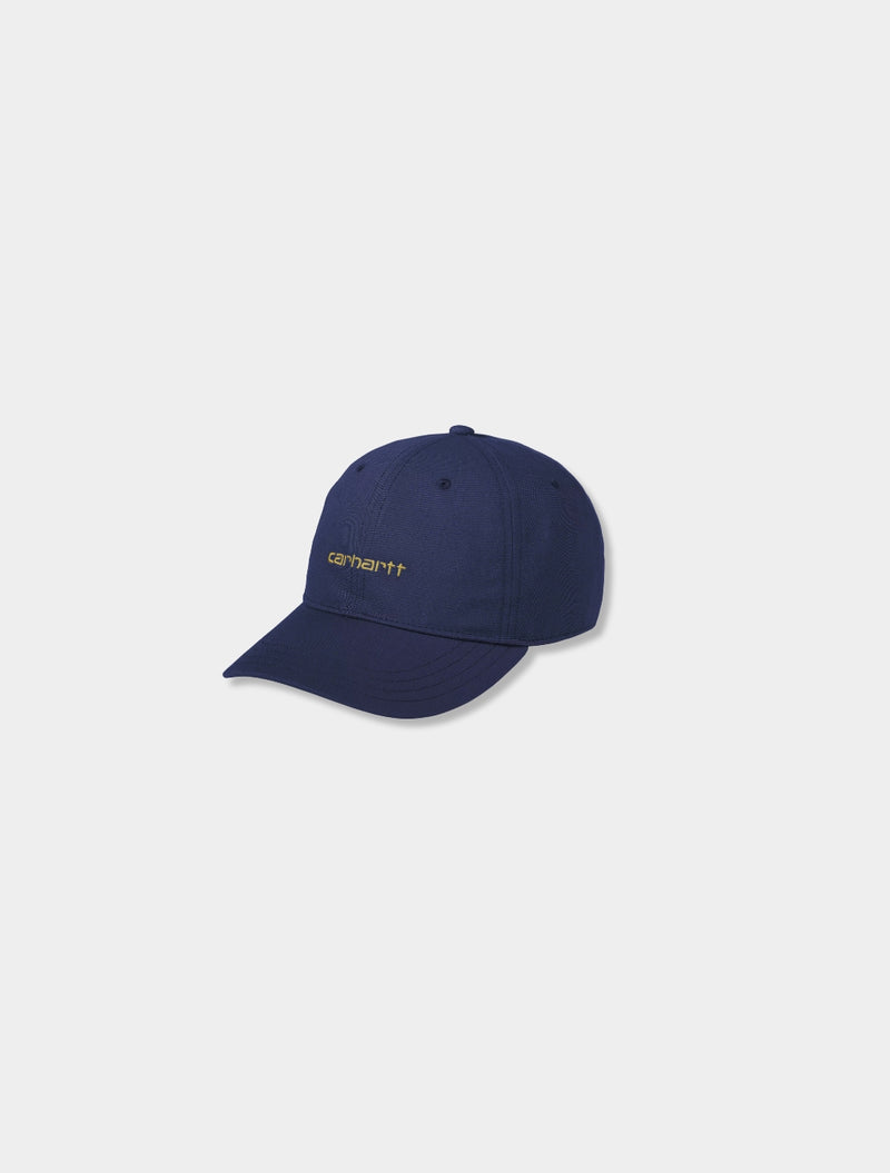 Carhartt WIP - Canvas Script Cap - Navy