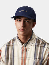 Carhartt WIP - Canvas Script Cap - Navy