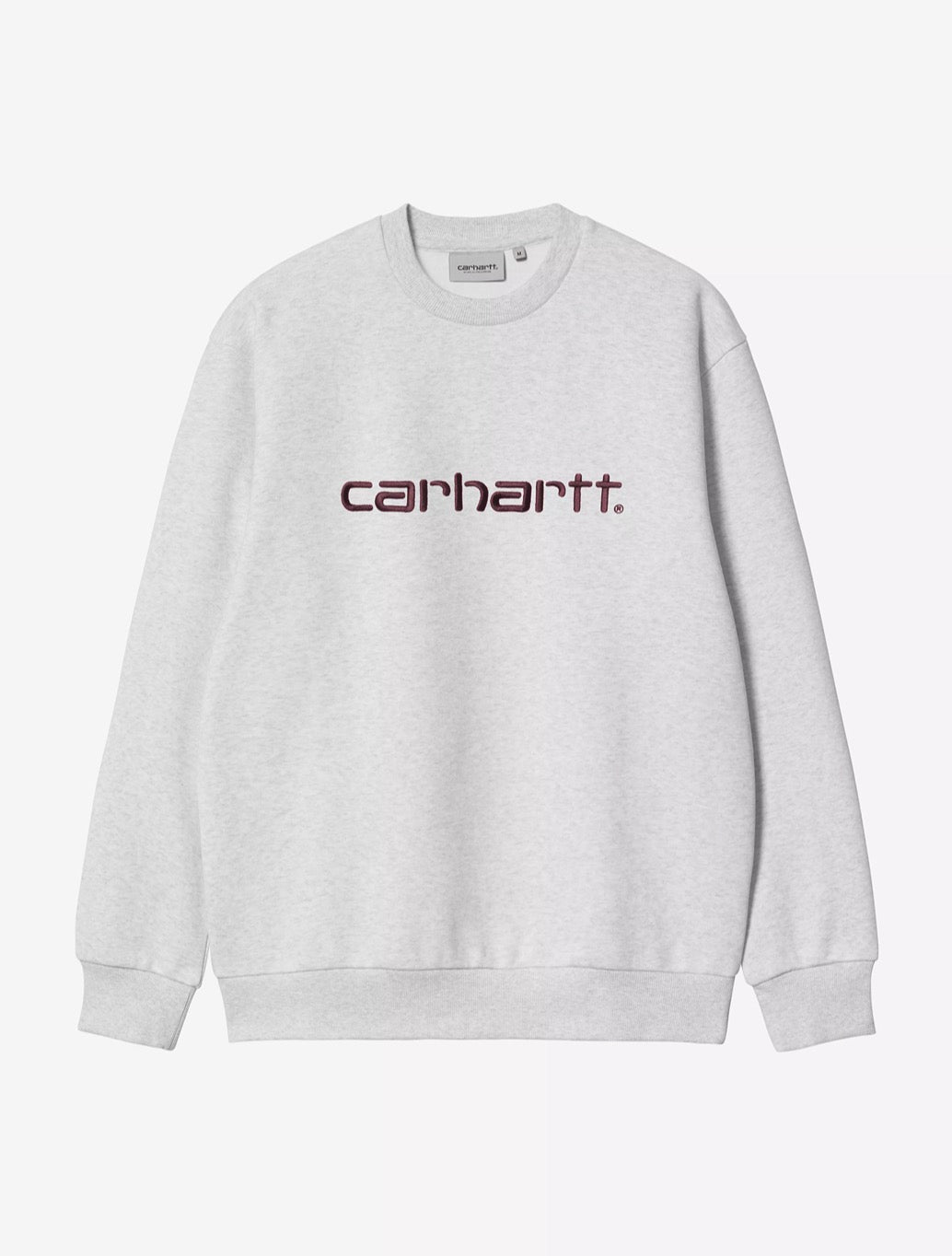 Carhartt WIP - Carhartt Logo Sweatshirt - Light Grey