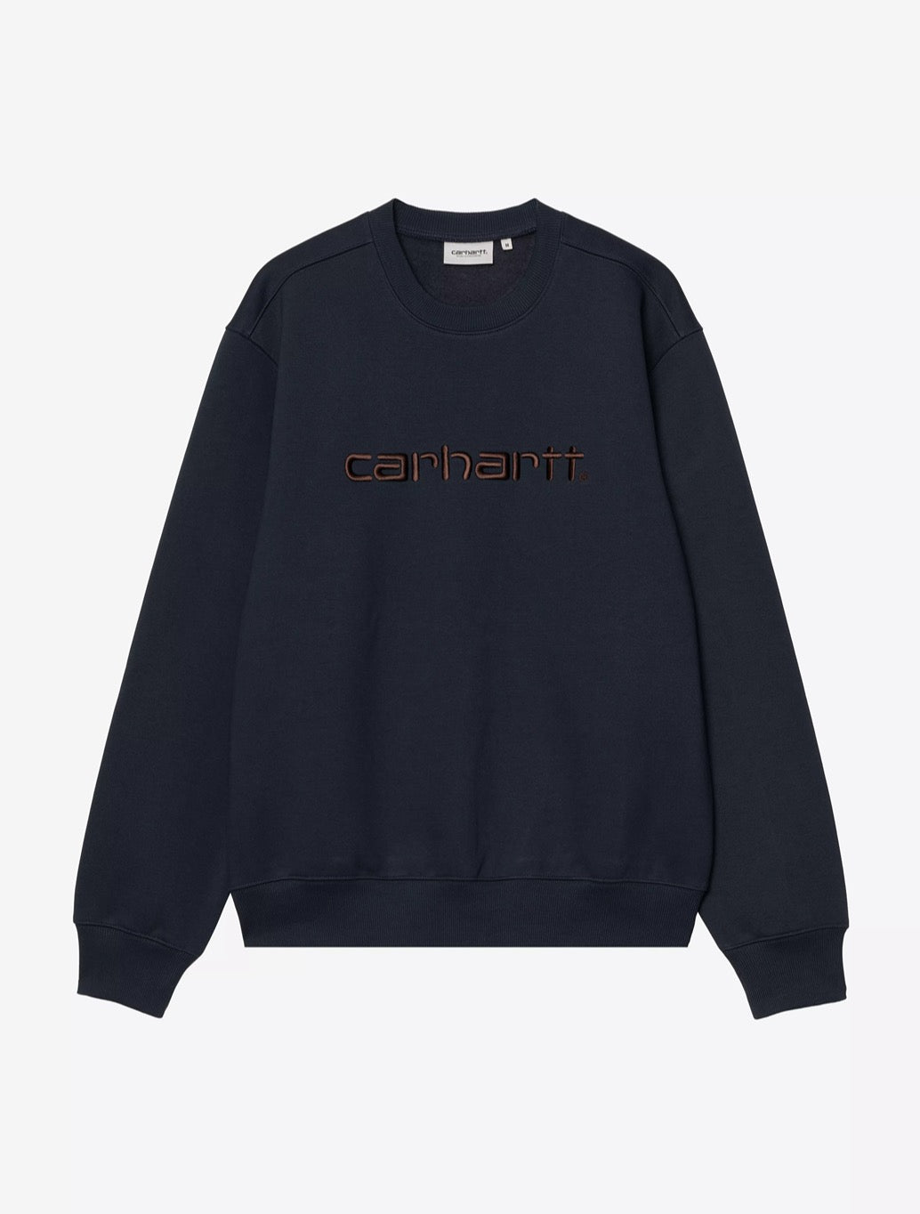 Carhartt WIP - Carhartt Logo Sweatshirt - Navy
