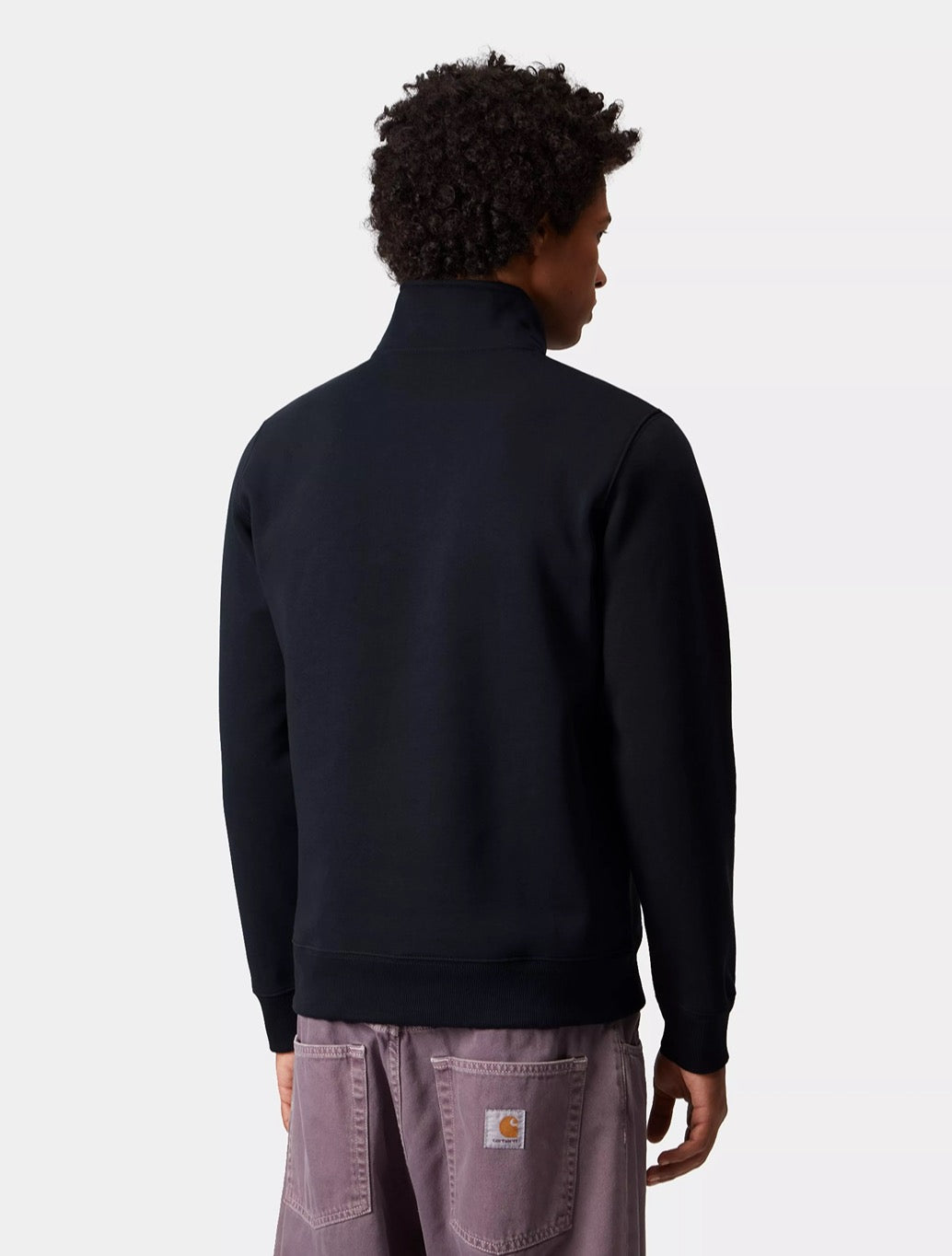 Carhartt WIP - Chase Neck Zip Sweatshirt - Navy