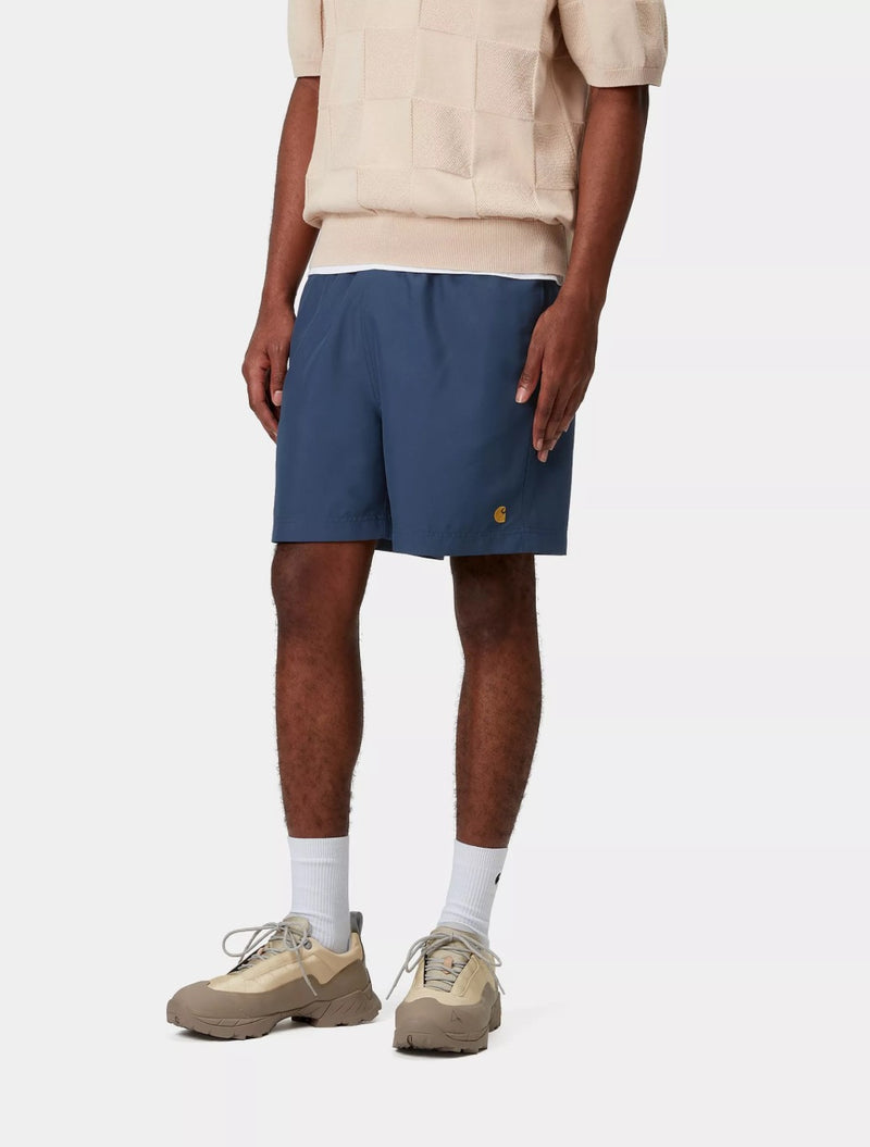 Carhartt WIP - Chase Swim Trunks - Storm Blue
