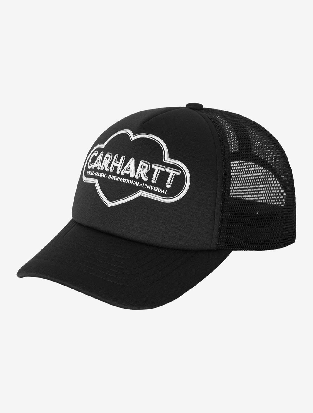 Carhartt WIP Cloud Heart Trucker Cap - Black