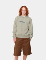Carhartt WIP - Embroidered Logo Crew Sweat - Lime