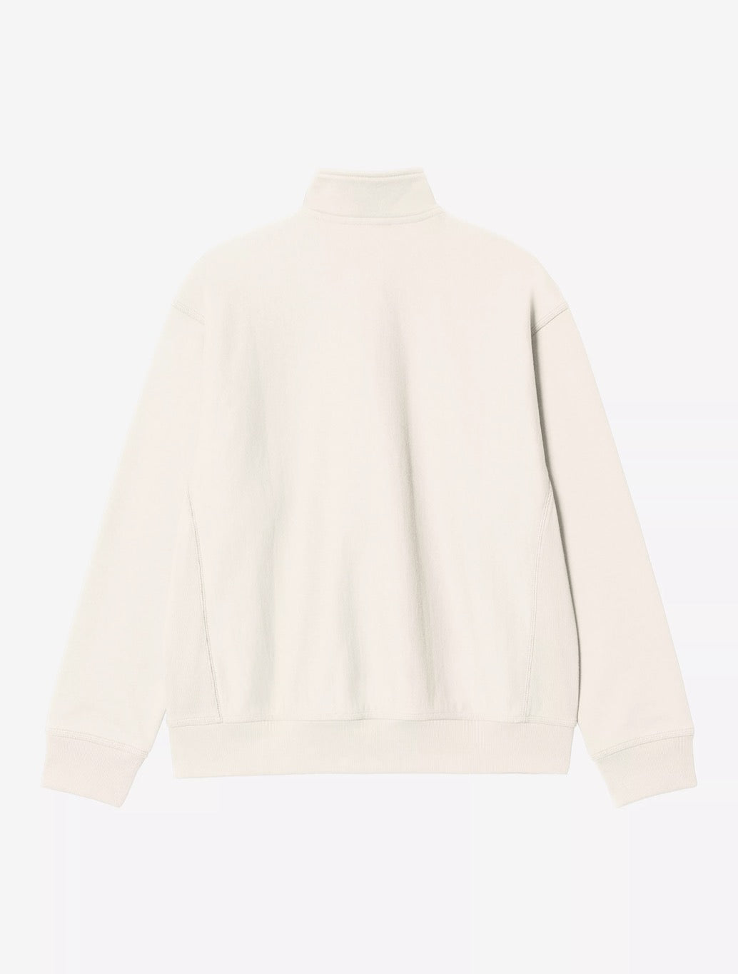 Carhartt WIP - Half Zip American Script Sweatshirt in Cream