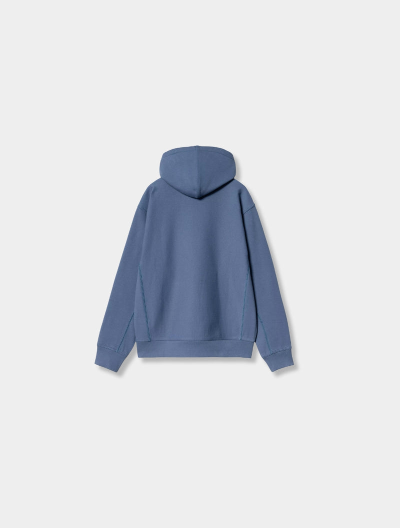 Carhartt WIP - Hooded American Script Sweatshirt - Blue