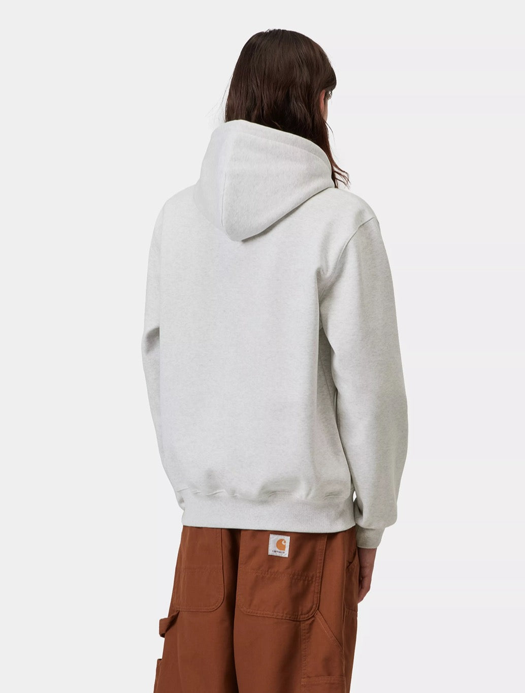 Carhartt WIP - Hooded Carhartt Sweatshirt - Grey