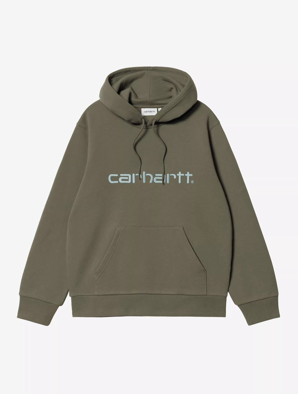 Carhartt WIP - Hooded Carhartt Sweatshirt - Khaki