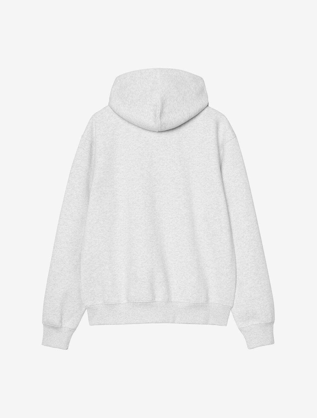 Carhartt WIP Hooded Carhartt Sweatshirt in Ash Heather / Graphite