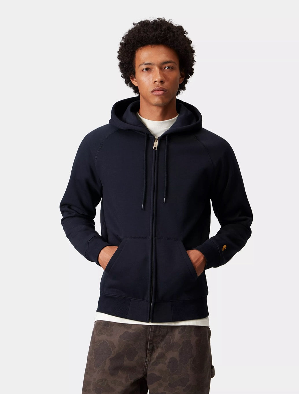 Carhartt WIP - Hooded Chase Jacket - Navy