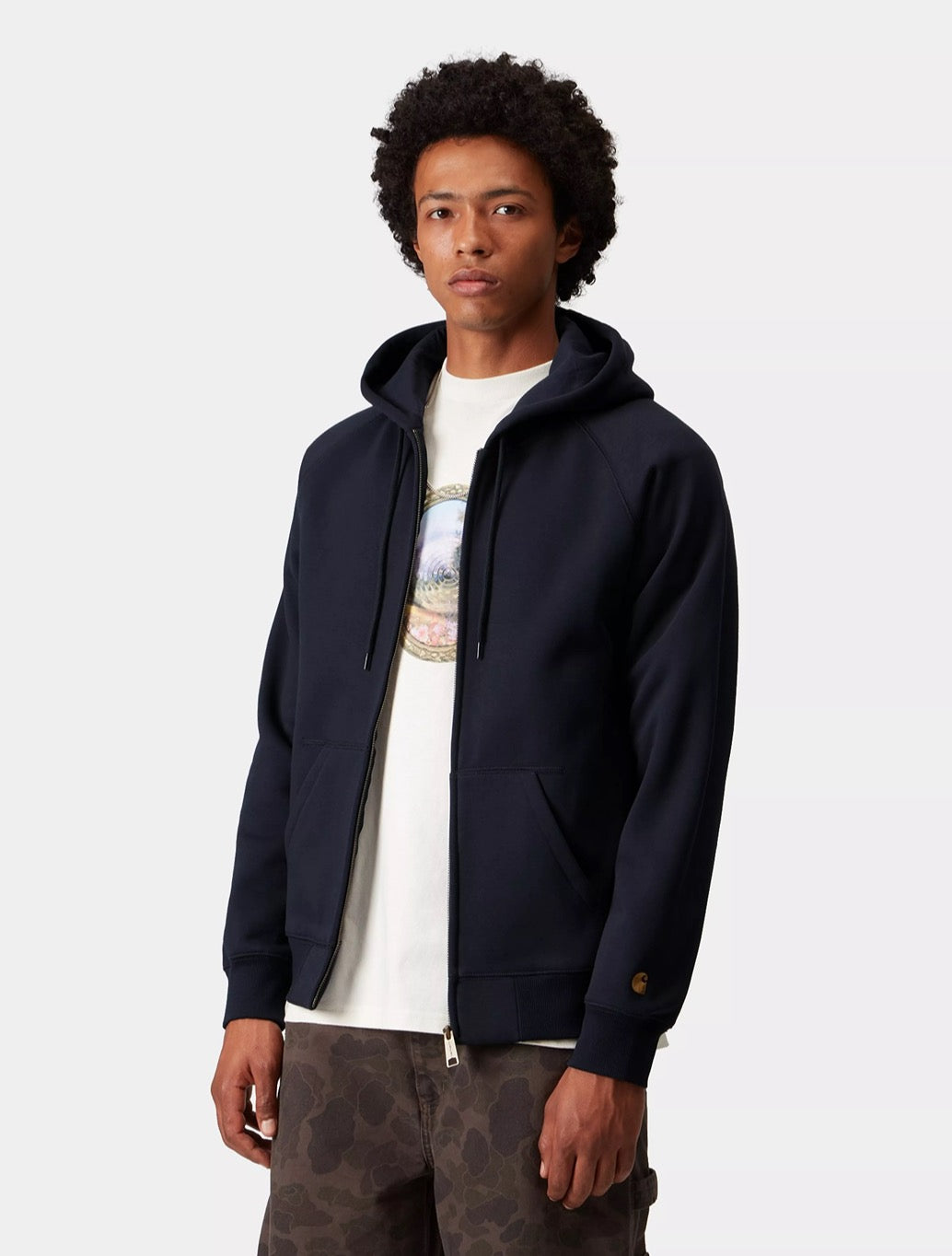 Carhartt WIP - Hooded Chase Jacket - Navy