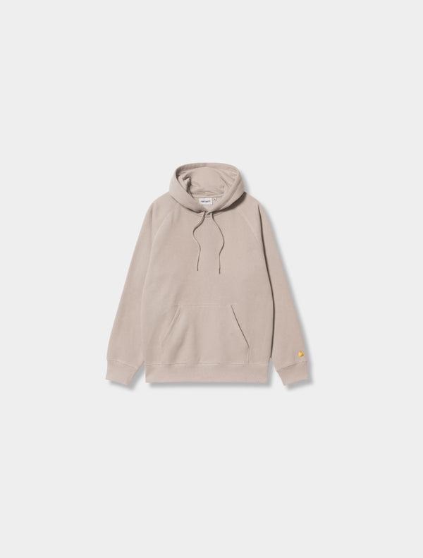 Carhartt WIP - Hooded Chase Sweatshirt - Beige