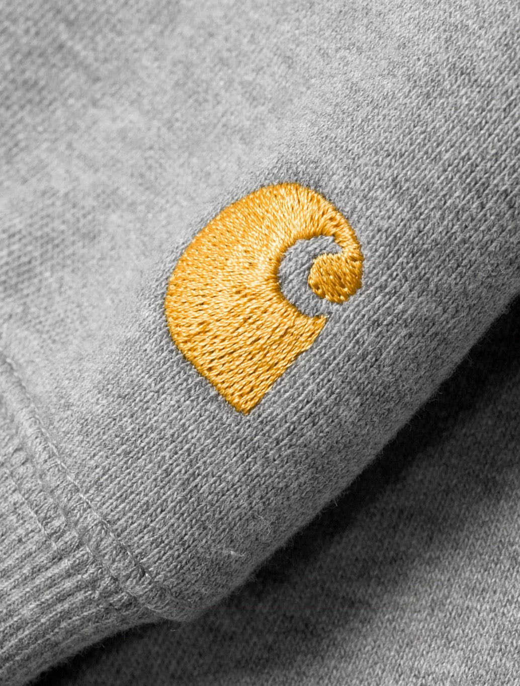 Carhartt WIP - Hooded Chase Sweatshirt - Grey