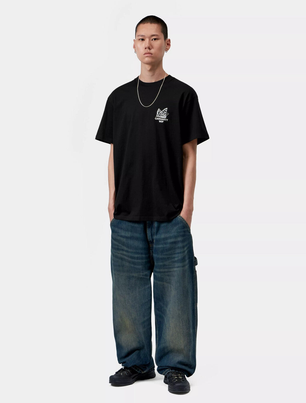 Carhartt WIP S/S Hourglass T-Shirt in Black