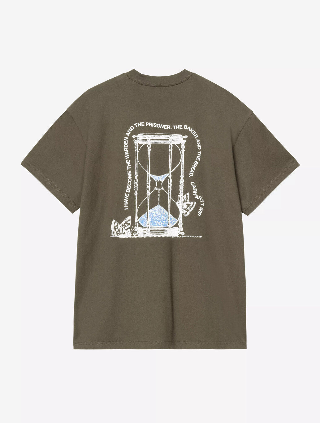 Carhartt WIP S/S Hourglass T-Shirt in Dark Green