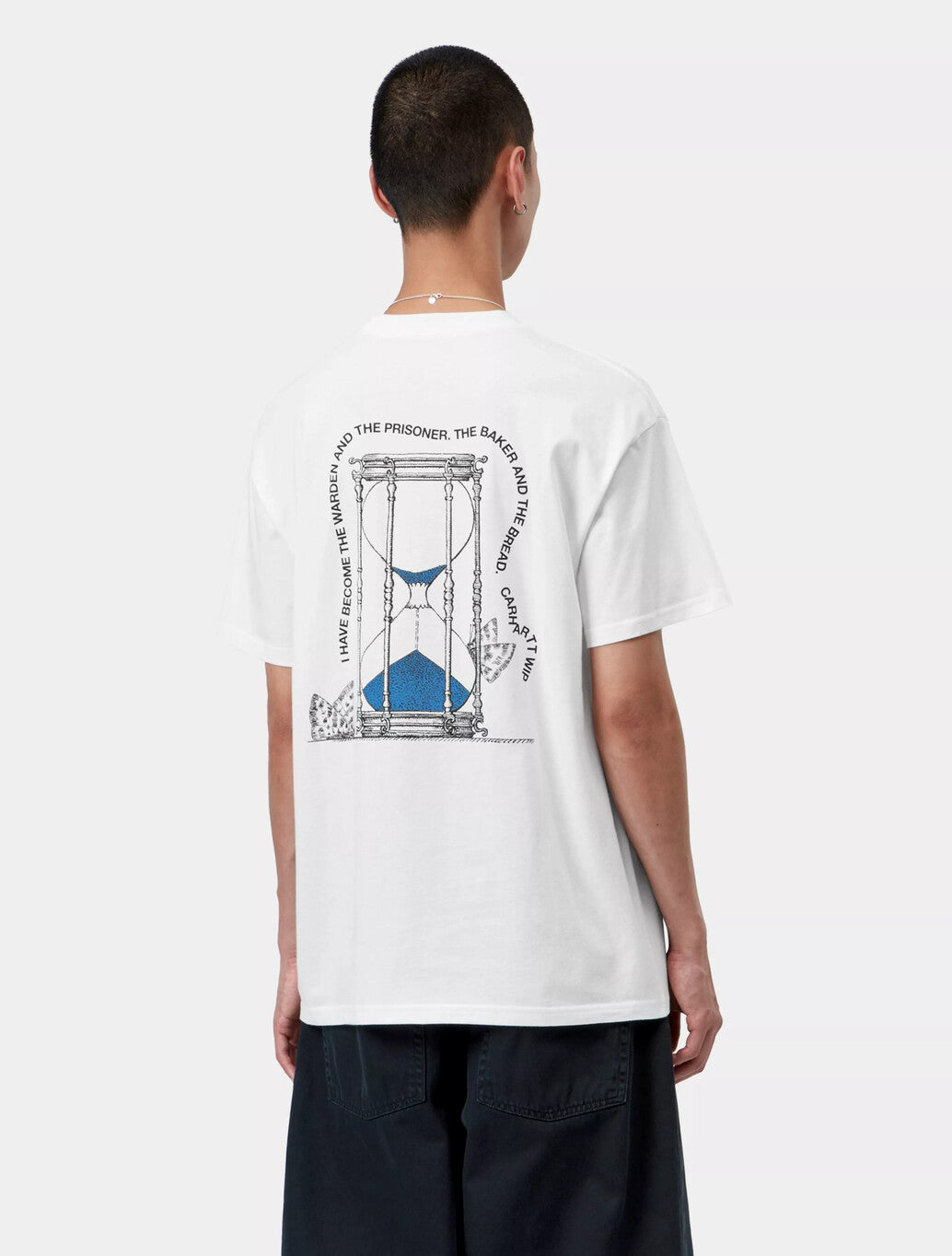 Carhartt WIP S/S Hourglass T-Shirt in White