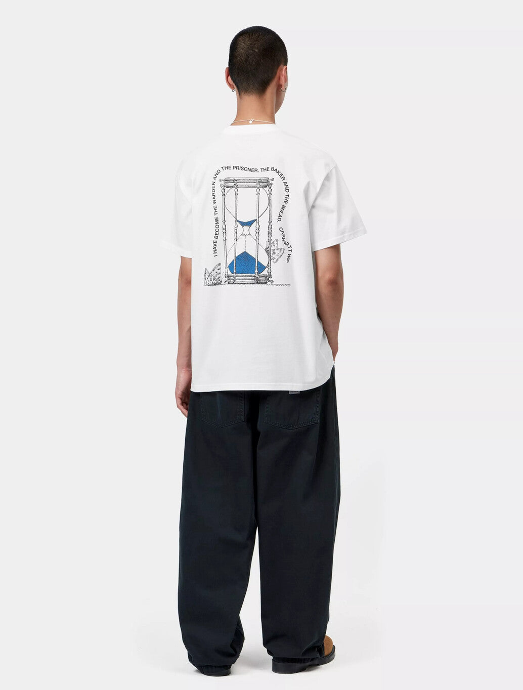 Carhartt WIP S/S Hourglass T-Shirt in White