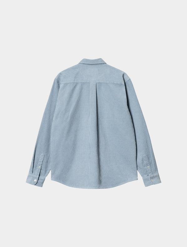 Carhartt WIP - L/S Madison Cord Shirt - Light Blue