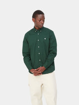 Carhartt WIP - L/S Madison Shirt - Dark Green