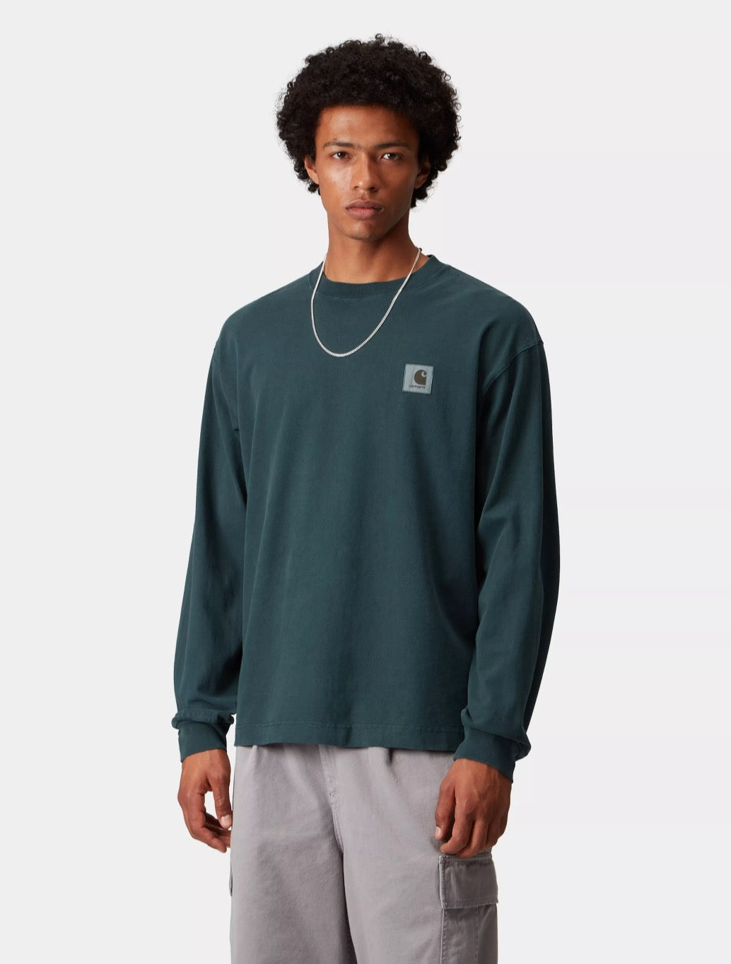 Carhartt WIP - L/S Vista T-Shirt - Teal