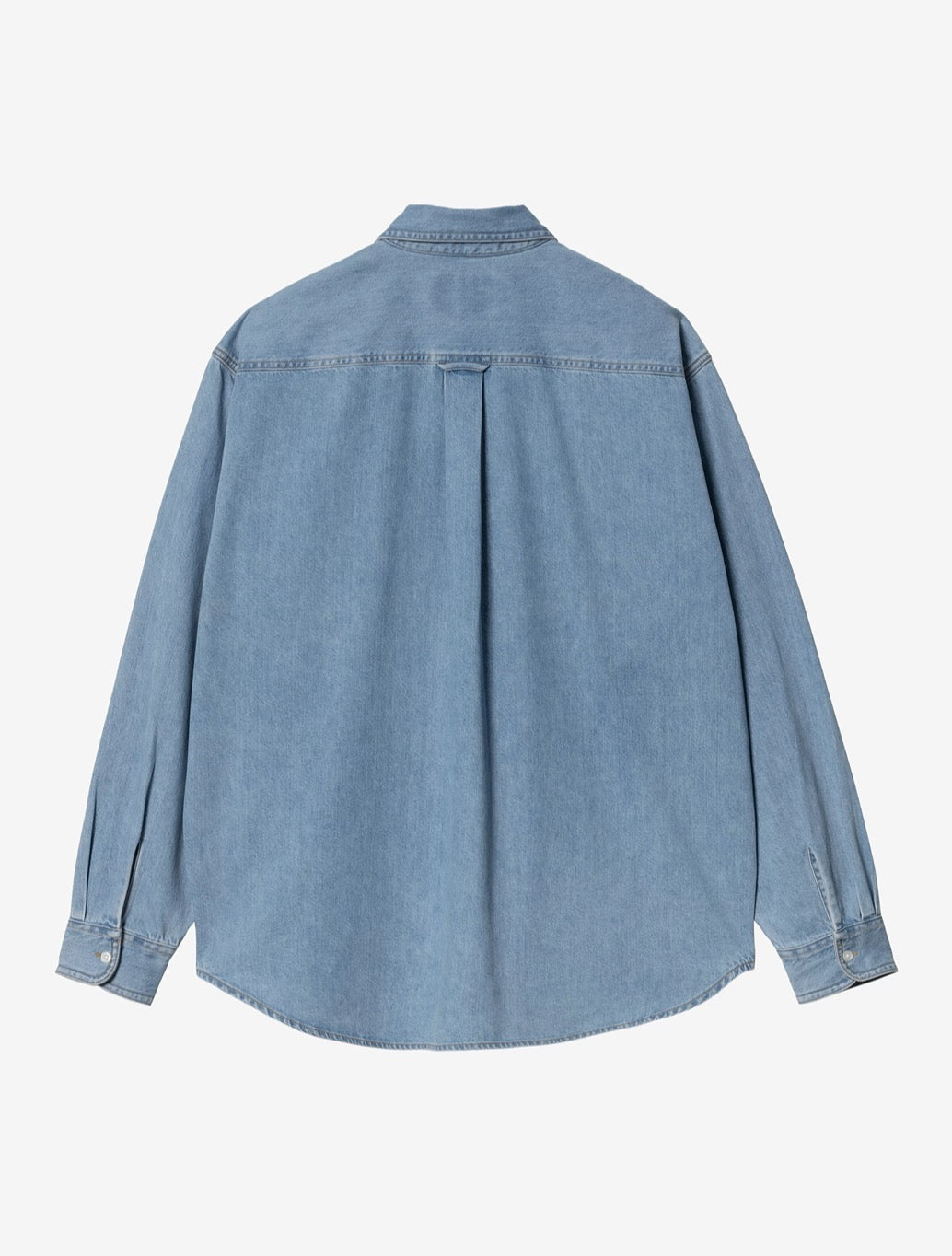 Carhartt WIP L/S Lucas Shirt in Denim Light Blue