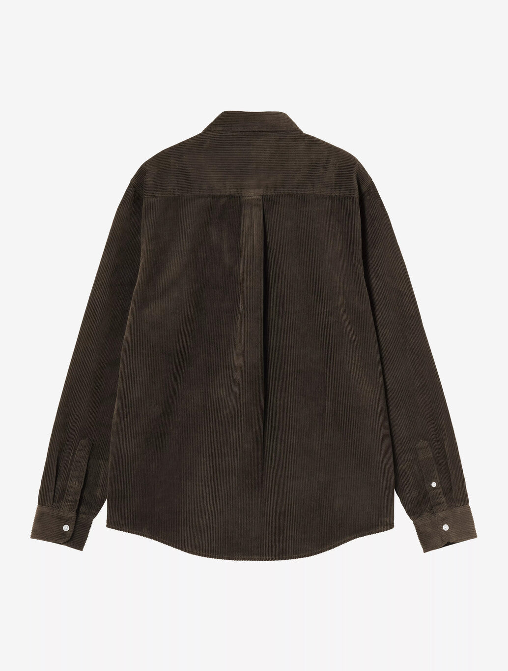 Carhartt WIP Madison Cord Shirt in Tobacco