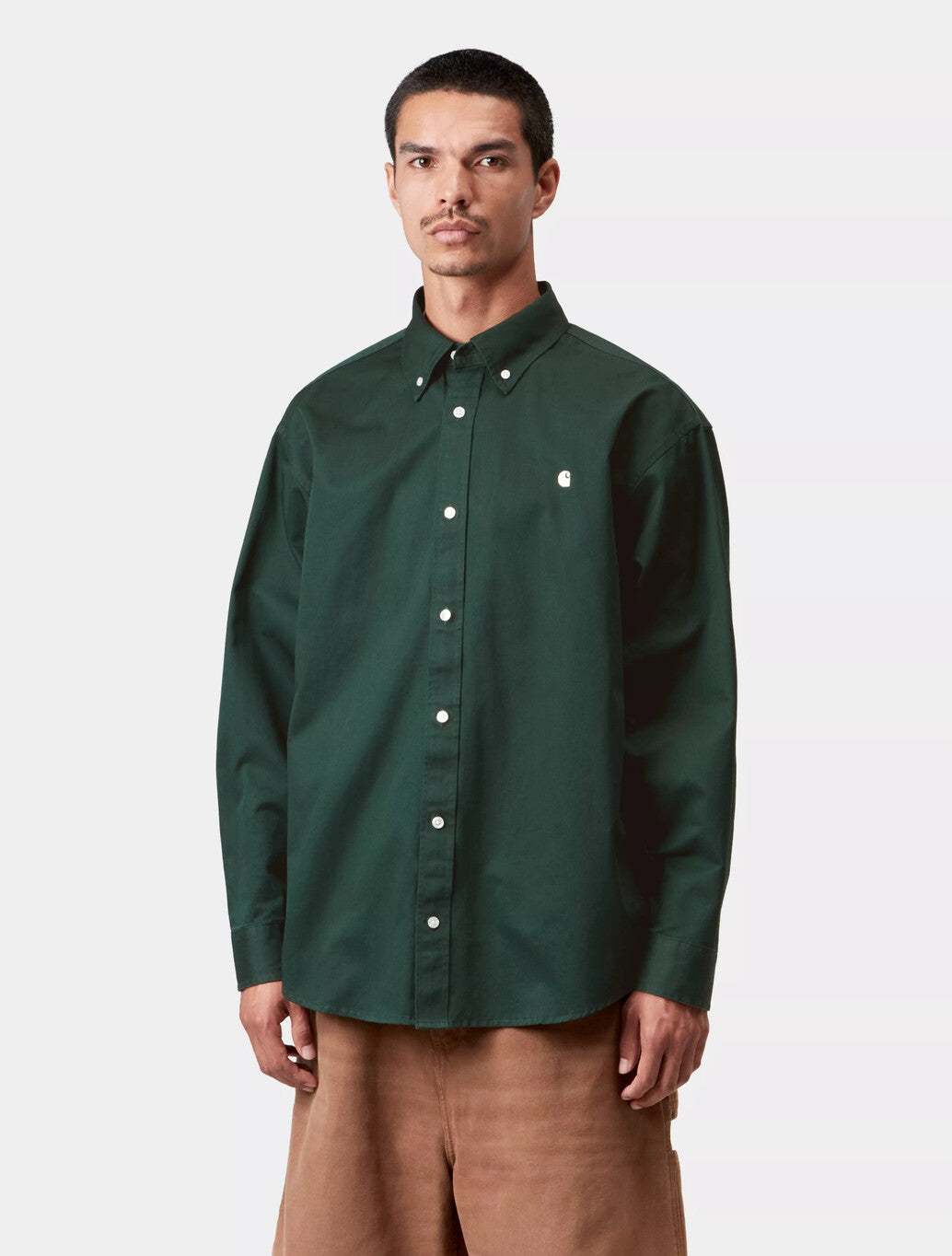 Carhartt WIP OG Madison Shirt in Dark Green