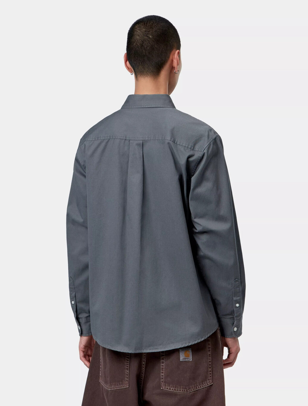 Carhartt WIP OG Madison Shirt in Petrol Blue