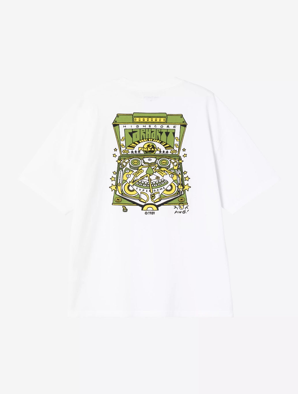 Carhartt WIP Pinball T-Shirt in White