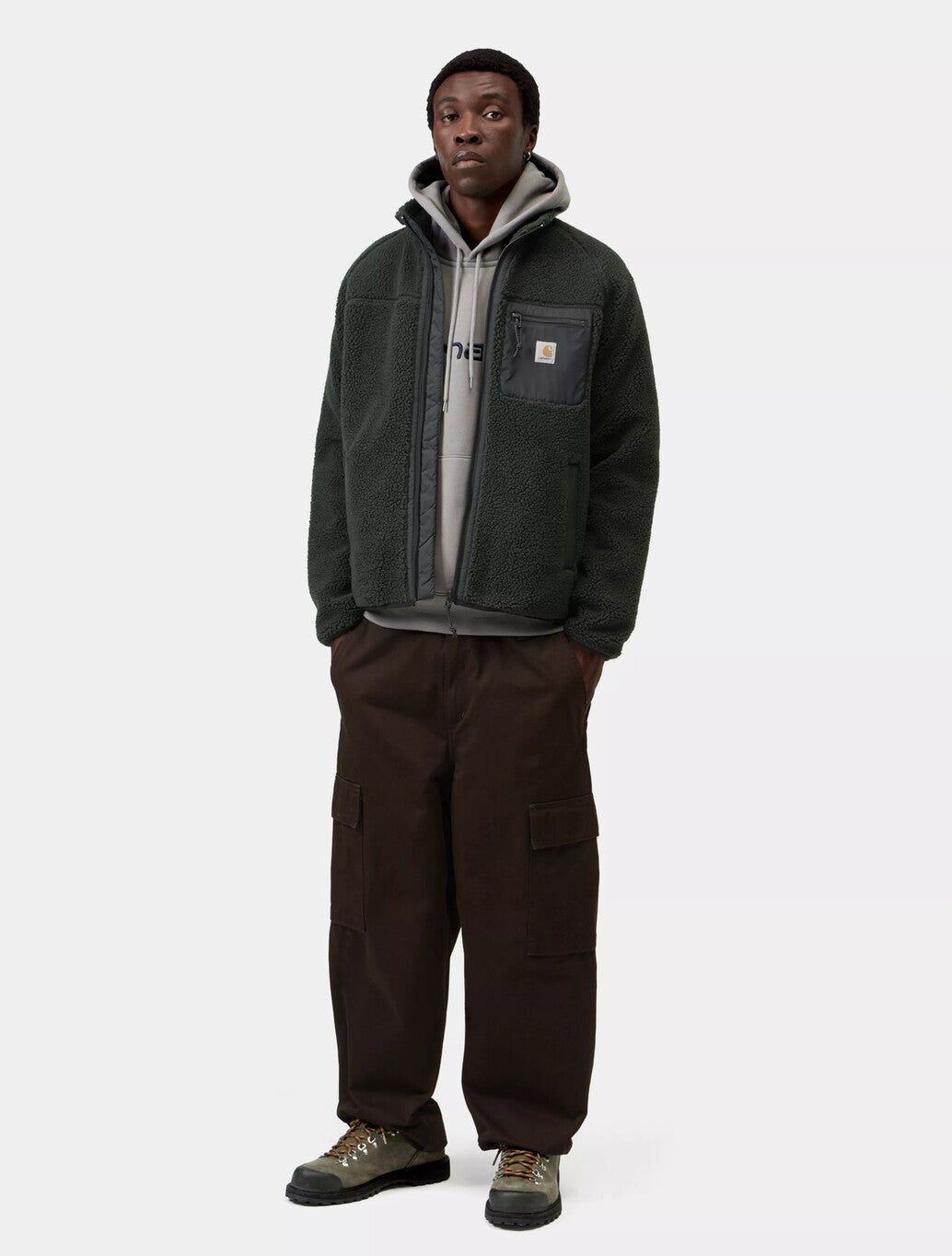 Carhartt WIP Prentis Liner in Dark Green