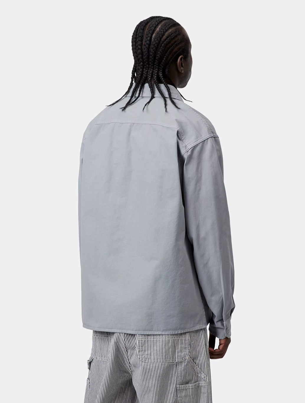 Carhartt WIP Reno Shirt Jacket in Denim Light Blue