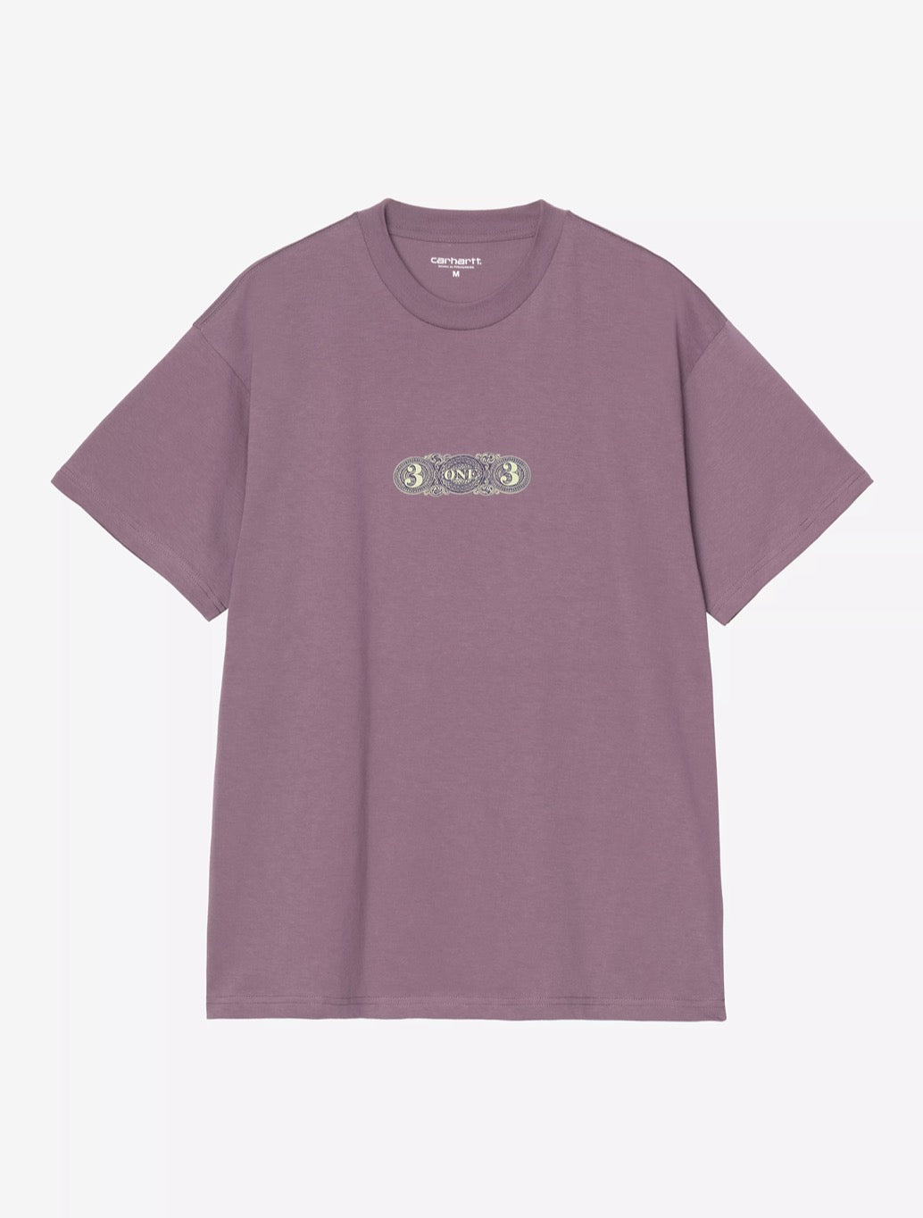 Carhartt WIP - S/S 3 One 3 T-Shirt - Dusty Pink