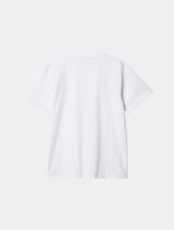 Carhartt WIP - S/S American Script T-Shirt - White
